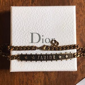 DIOR choker necklace